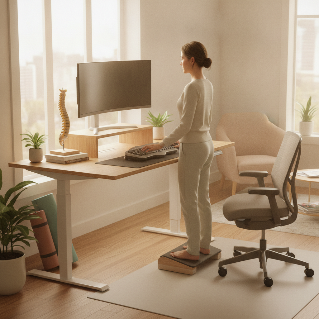 Ergonomics and Workspace Setup for Back Pain Prevention